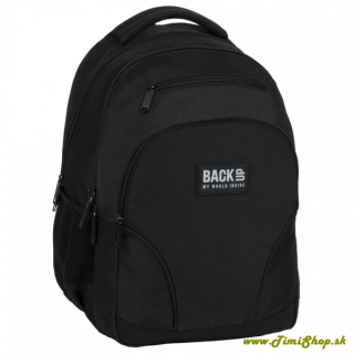 Školský batoh Back up - Čierna